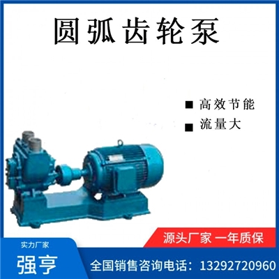 优质厂家强亨生产YHCB系列圆弧齿轮泵