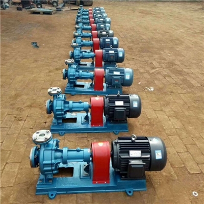 沧州高温油泵-宏润牌4KW电机RY50-32-200A型高温导热油泵