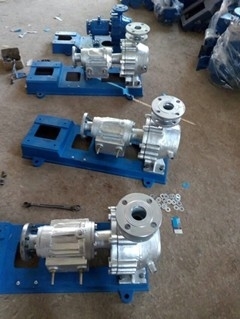 宏润泵业-铸钢材质RY150-150-200型高温导热油泵