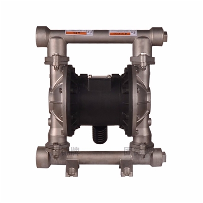 上海边锋固德牌 不锈钢第三代气动隔膜泵 QBY3-40PF 耐腐蚀安全防爆