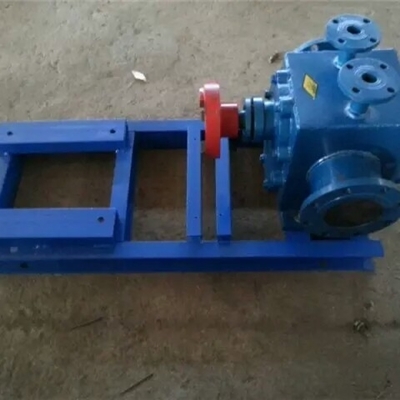 沧州铸钢高温齿轮泵厂家-宏润牌BW-38/0.8型温沥青泵-每小时38立方沥青泵