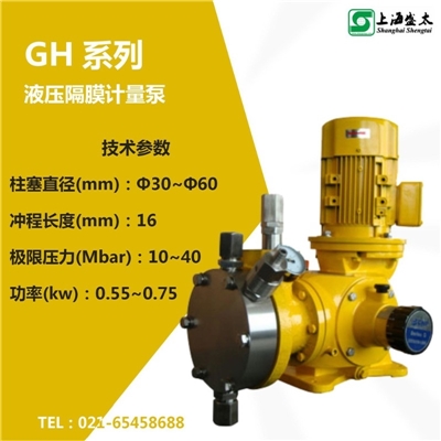 GH液压隔膜计量泵