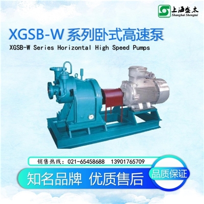 XGSB-W卧式高速泵盛太水环
