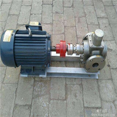 华潮YCB3.3-1.6不锈钢圆弧齿轮泵 日化专用泵