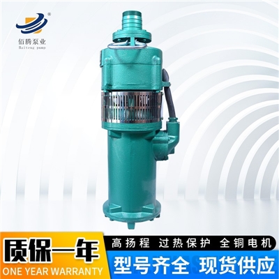 厂家现货QY三相油浸式潜水电泵 多级离心泵 大流量潜水抽水泵