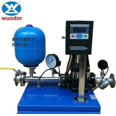 惠沃德不锈钢立式多级变频加压恒压泵组定制