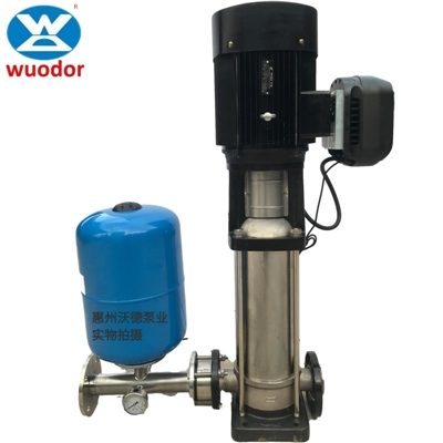 惠沃德不锈钢立式多级变频加压恒压泵组定制
