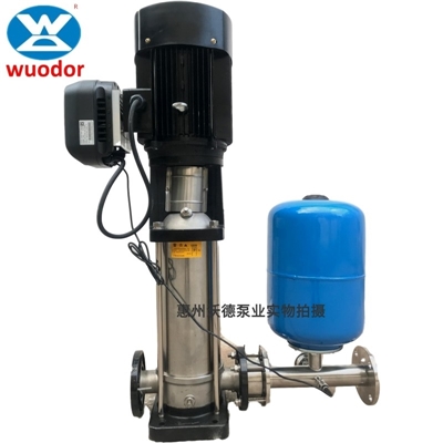 惠沃德变频供水设备 304不锈钢立式恒压供水泵组定制