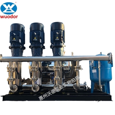 惠沃德不锈钢全自动变频泵组无负压变频供水定制