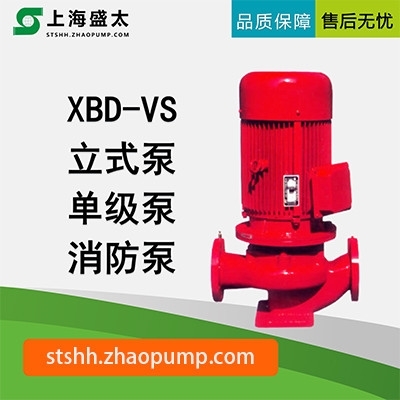 XBD-VS立式单级单吸消防泵盛太水环