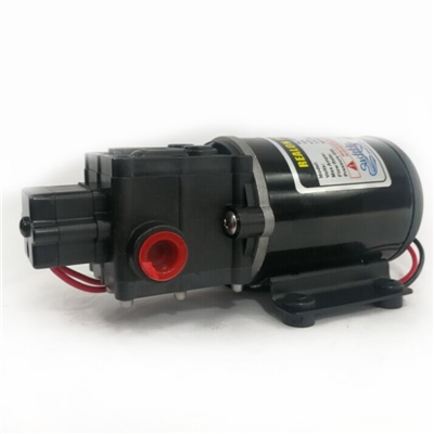 直流电动隔膜泵 工程塑料清水泵 喷雾机用压力泵直销