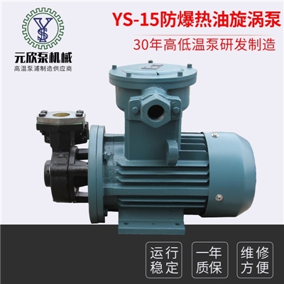 台湾元欣高温热油泵  热油循环泵 200度模温机油泵
