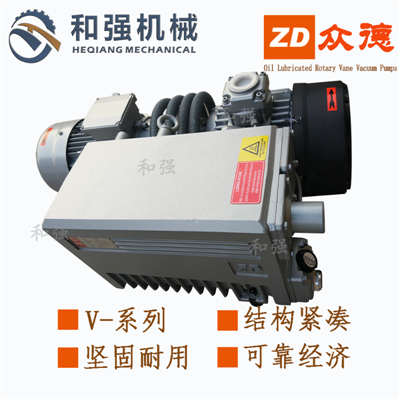 ZD单级旋片式 CNC加工专用真空泵 配上下罐可自动排水系统V0160/302