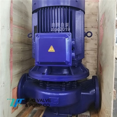 自贡自泵水泵ZISG立式管道离心泵增压泵