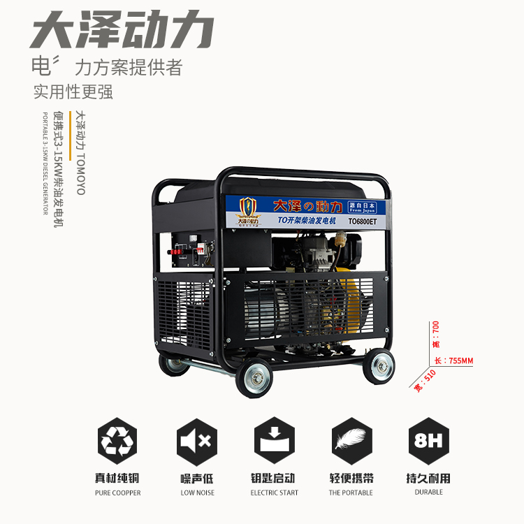 大泽动力柴油发电机2