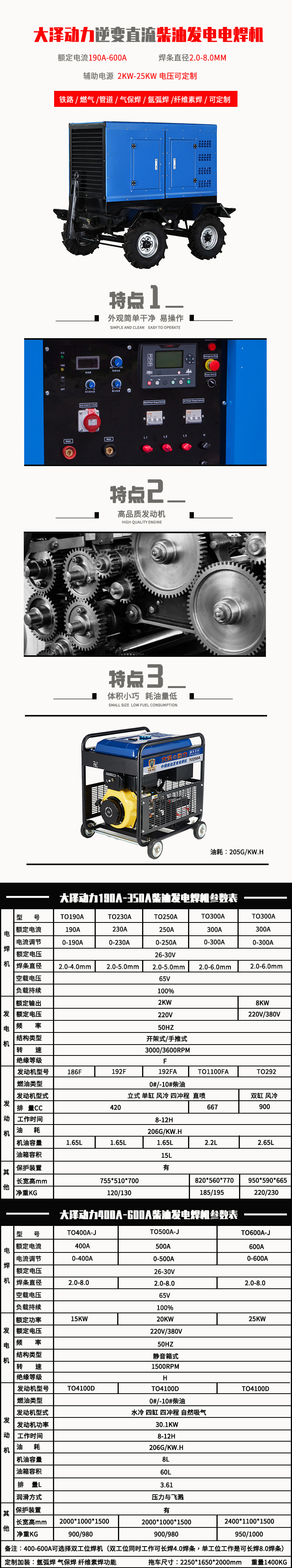 大泽动力柴油发电电焊机3