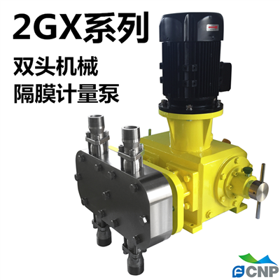 双头机械隔膜计量泵