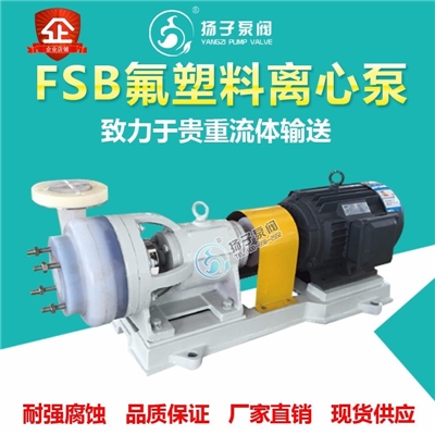 FSB型氟塑料合金泵化工离心泵