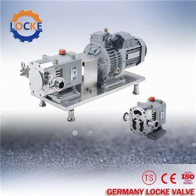 进口无极调速不锈钢转子泵德国LOCKE洛克泵阀一级代理商