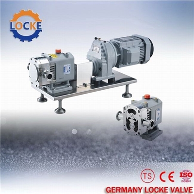 进口不锈钢转子泵德国LOCKE洛克泵阀一级代理商