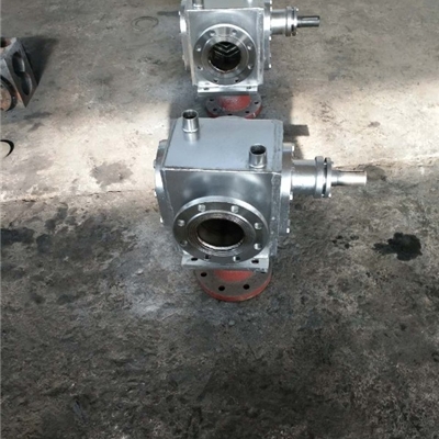 沧州铸钢高温齿轮泵厂家-宏润牌BW-38/0.8型温沥青泵-每小时38立方沥青泵