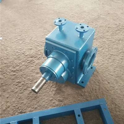 沧州宏润沥青泵厂-供应品牌LQB-100/0.8型沥青保温泵-每小时100立方高温齿轮泵