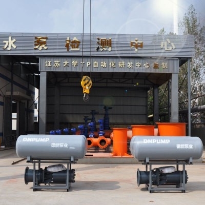供应厂家直销紧急排水浮筒式轴流泵（中吸式）