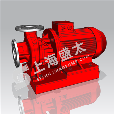 XBD-HW卧式单级单吸消防泵盛太水环