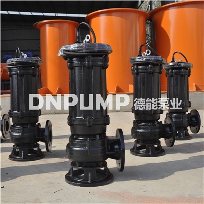 污水泵站改造换新水泵选型