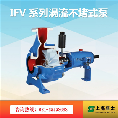 IFV涡流不堵式泵