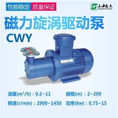 CWY磁力驱动涡压泵