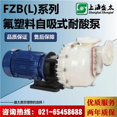 FZB(L)氟塑料自吸式耐酸泵型