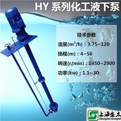 HY化工用液下泵