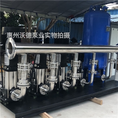 恒压变频供水设备 远程遥控智能变频供水泵组定制