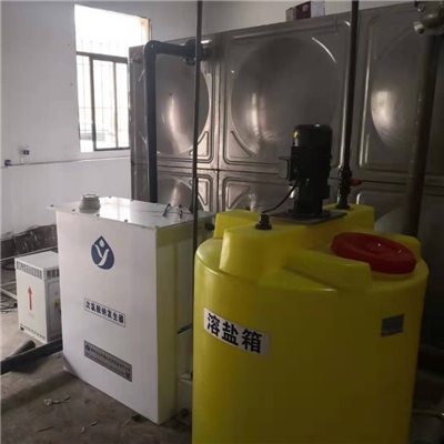 电解法次氯酸钠发生器 次氯酸钠消毒装置 出水达标
