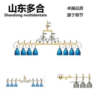 气体切换系统，半自动切换气体汇流排，