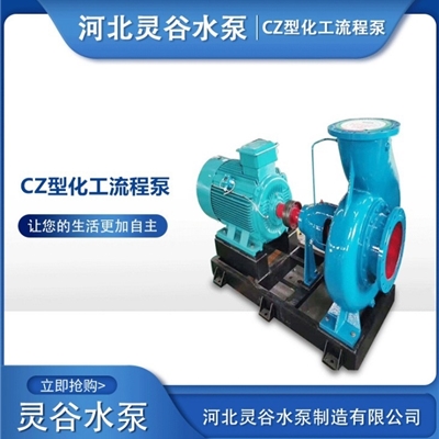源头工厂批发不锈钢耐酸碱耐腐蚀离心泵定制CZ型石油化工流程泵