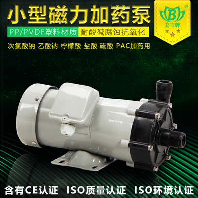 美宝小型磁力泵   防空转磁力泵生产厂家