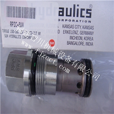 厦门供应插装阀-SUN品牌 RPIC-8WV