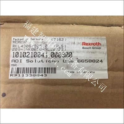 全新原装 力士乐 R911338843 电缆