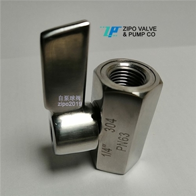 自贡Q11F净水器用不锈钢螺纹丝扣连接迷你球阀