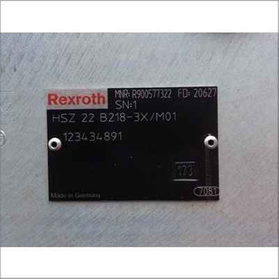 全新原装 力士乐 电磁阀 R900577322  HSZ22B218-3X M01