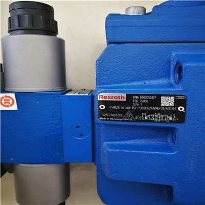 全新原装 力士乐 电磁阀 R900750127 4WRZE16W8-150-73 6EG24N9EK31 A1D3M