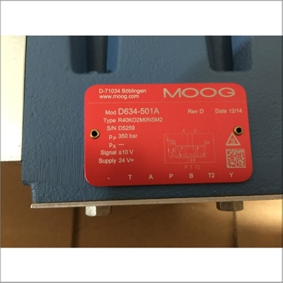 MOOG产品 D634-501A
