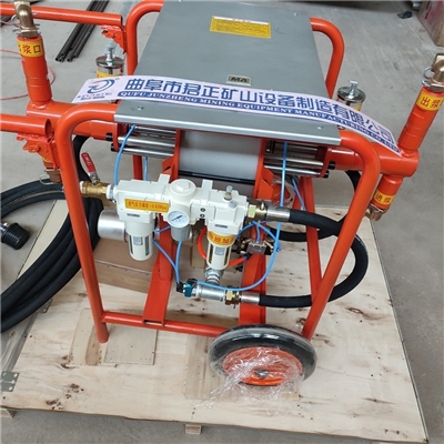 厂源直发操作灵活矿山用 2ZBQ210/4气动注浆泵