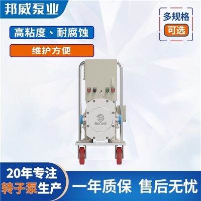 定制精度高  损耗低  可变频控制计量不锈钢凸轮泵厂家
